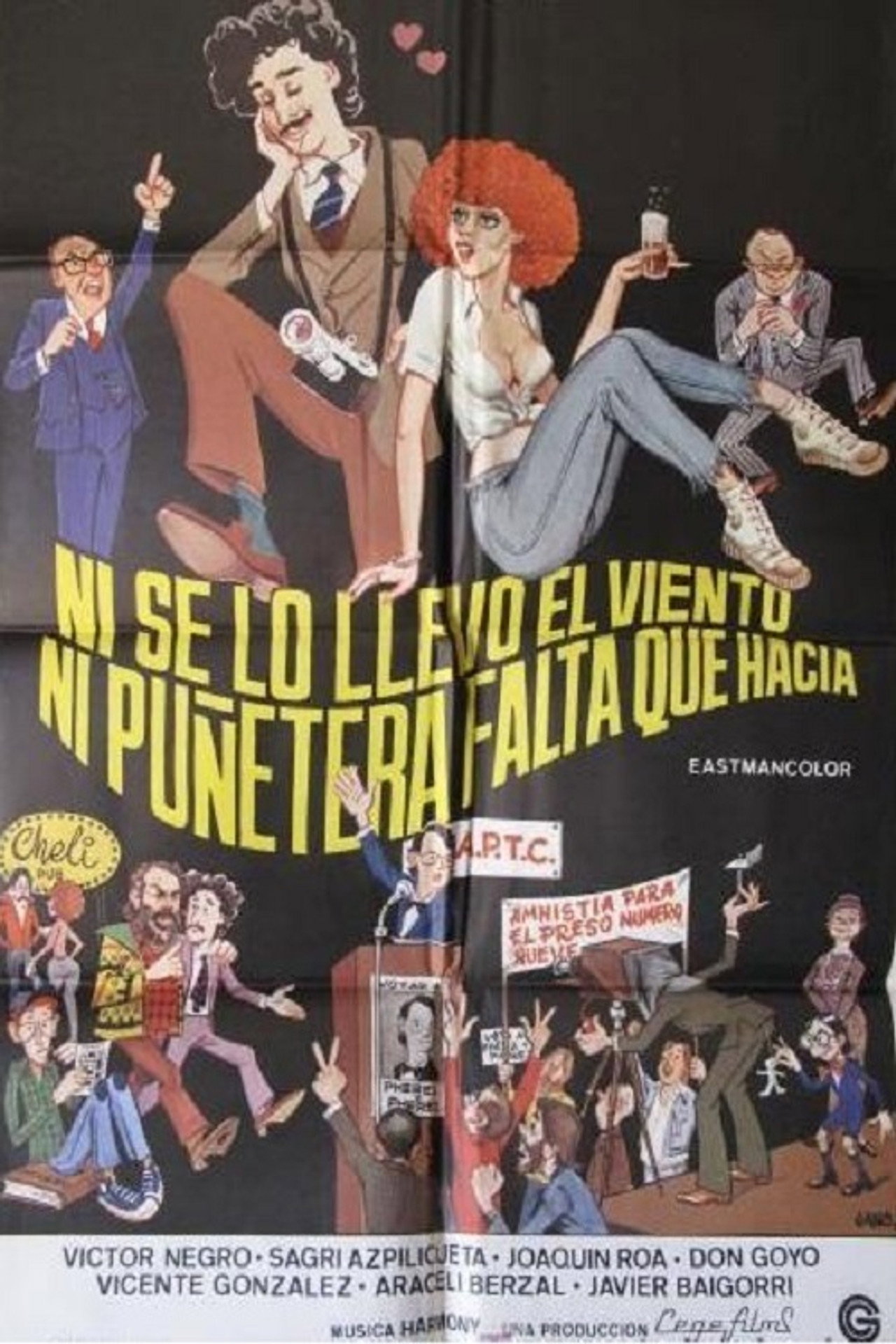 Ni se lo llevó el viento, ni puñetera falta que hacía filmaffisch