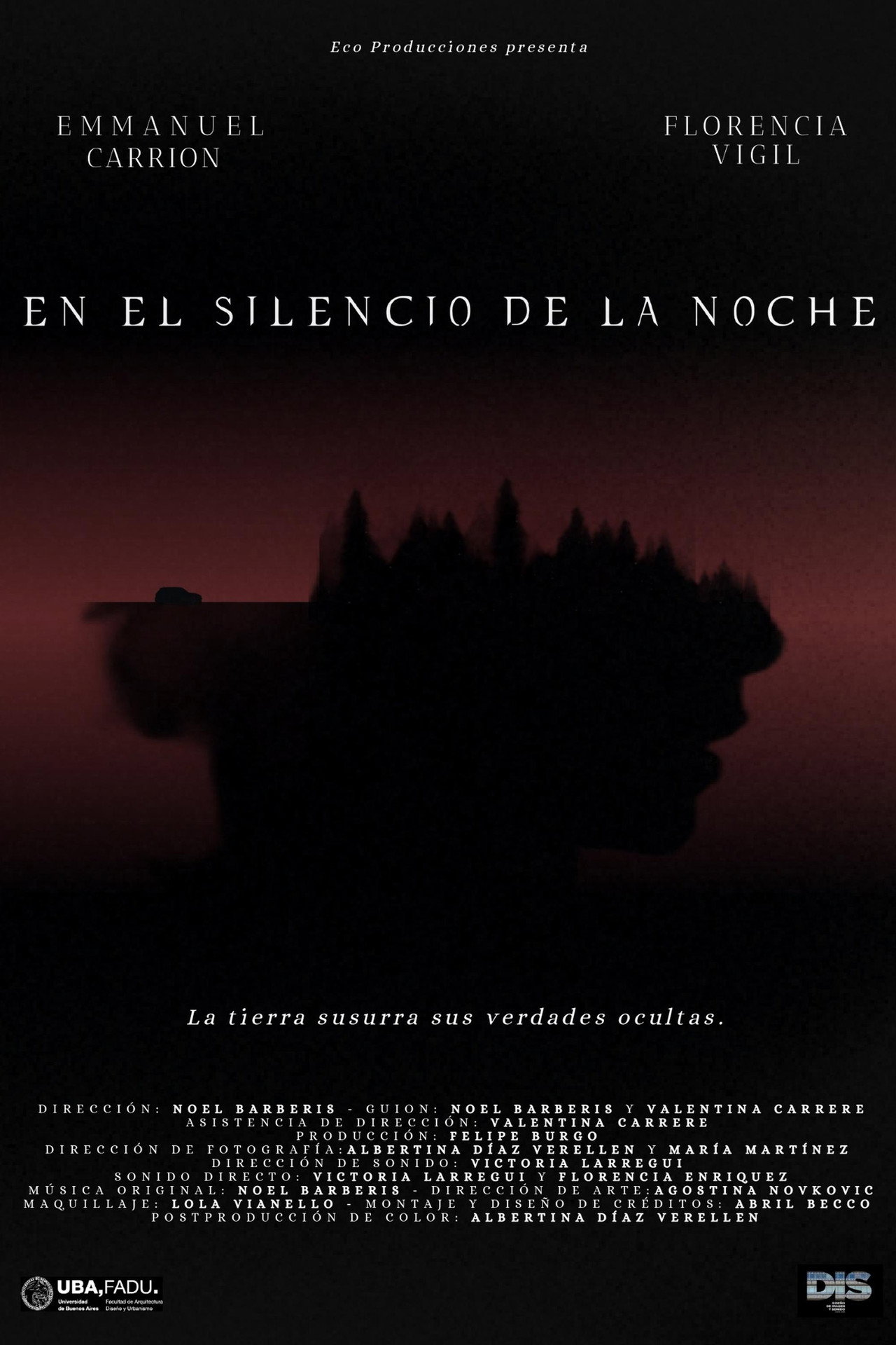 En el Silencio de la Noche filmaffisch