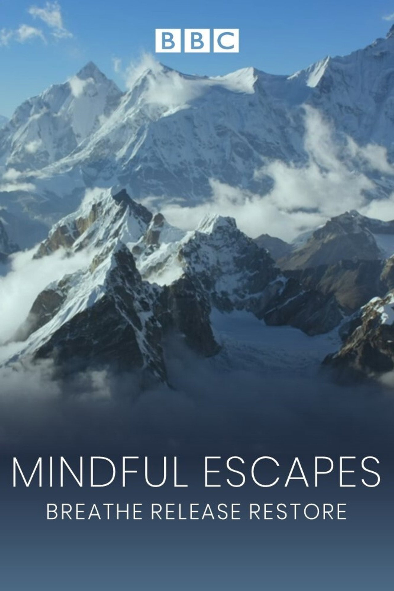 Mindful Escapes: Breathe, Release, Restore affisch