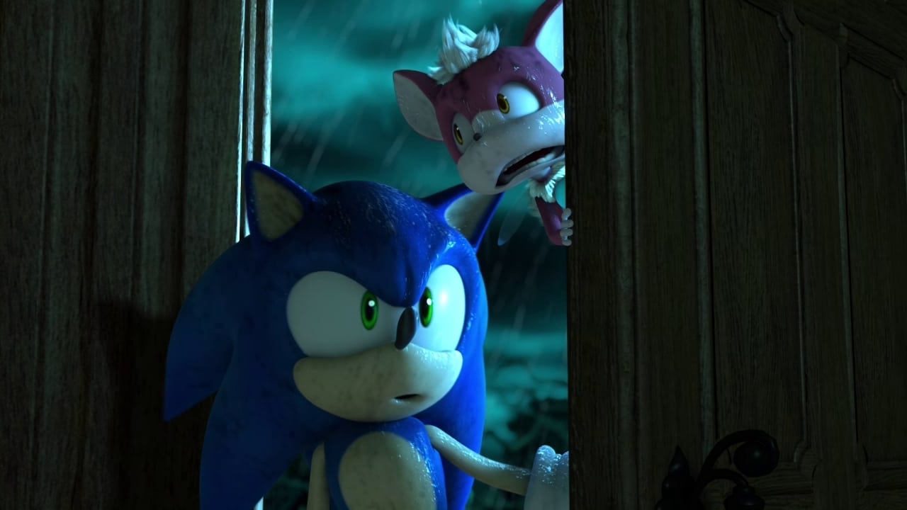 Scen från Sonic: Night of the Werehog