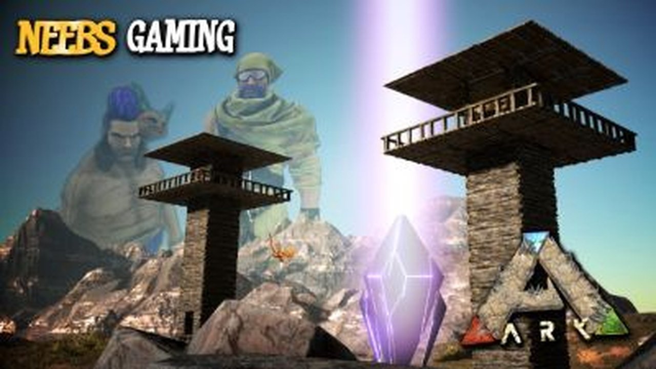 Neebs Gaming - Ark Survival Evolved - Season 2 Episode 22 : How Do Drops Work???