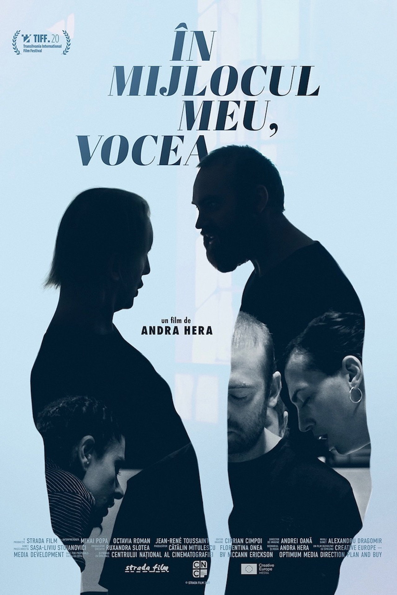 In mijlocul meu, vocea filmaffisch