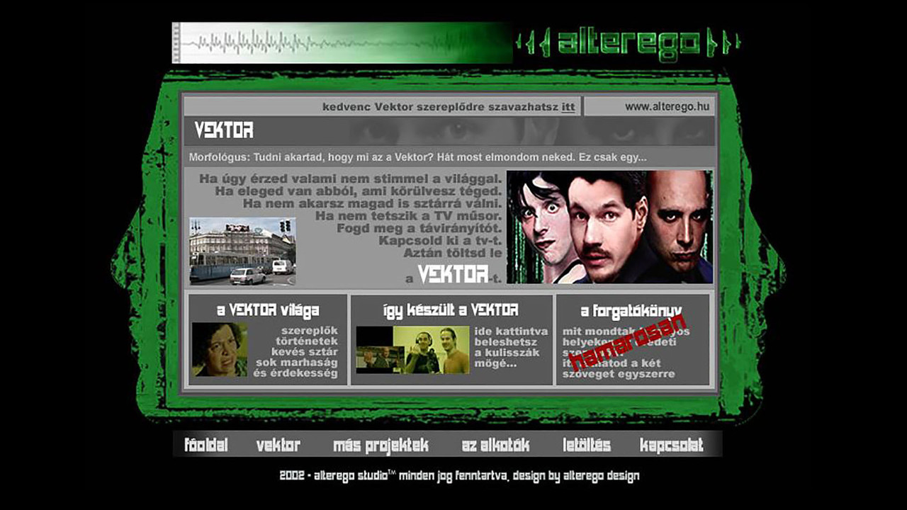 A Vektor backdrop