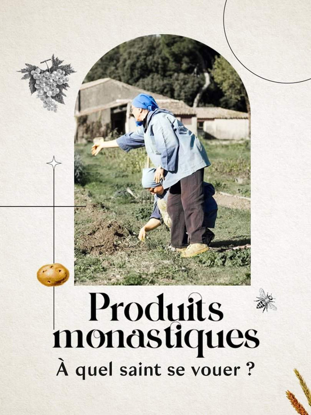 Produits monastiques, à quel saint se vouer ? filmaffisch
