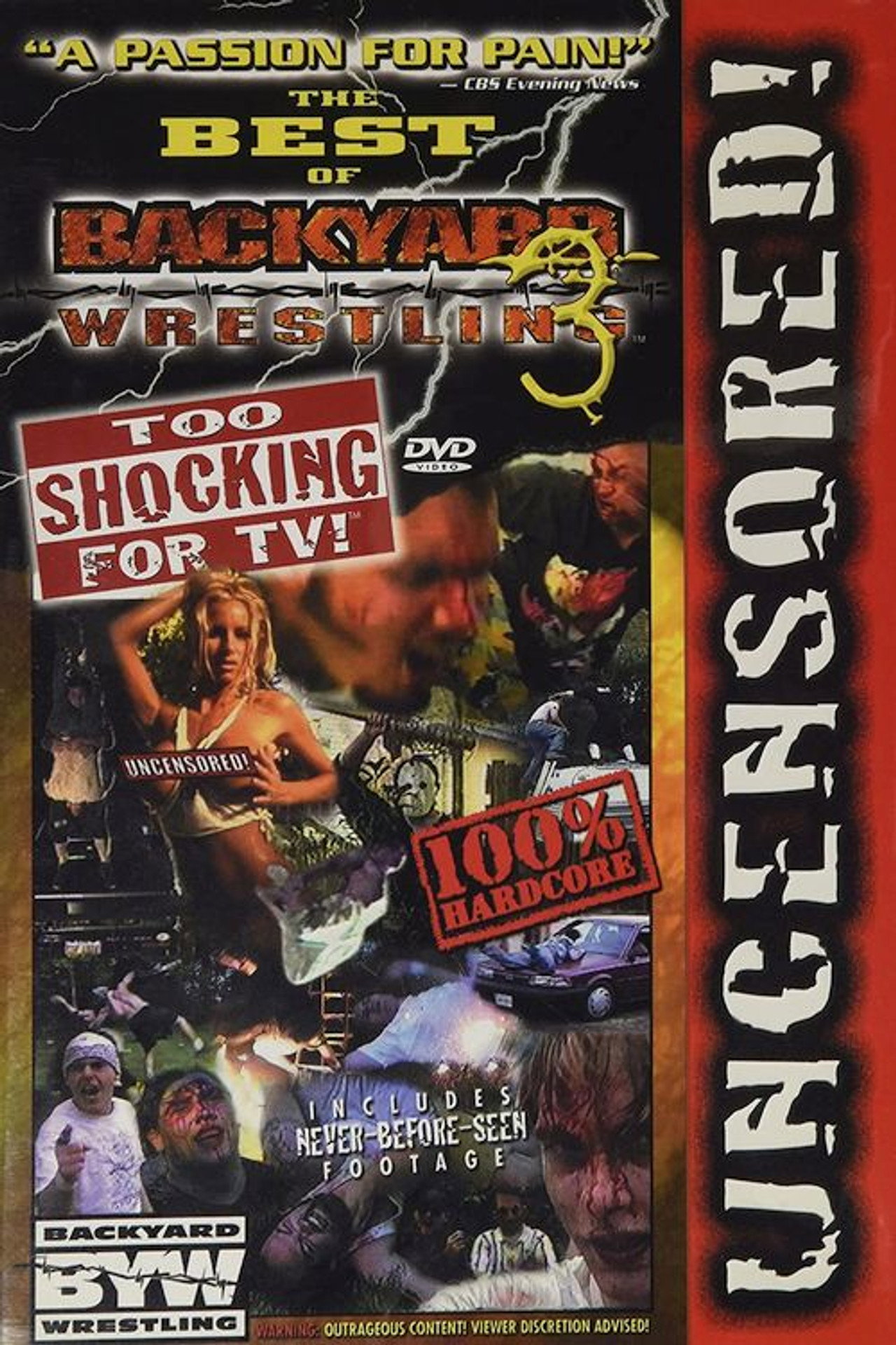 Best of Backyard Wrestling 3: Too Shocking For TV filmaffisch