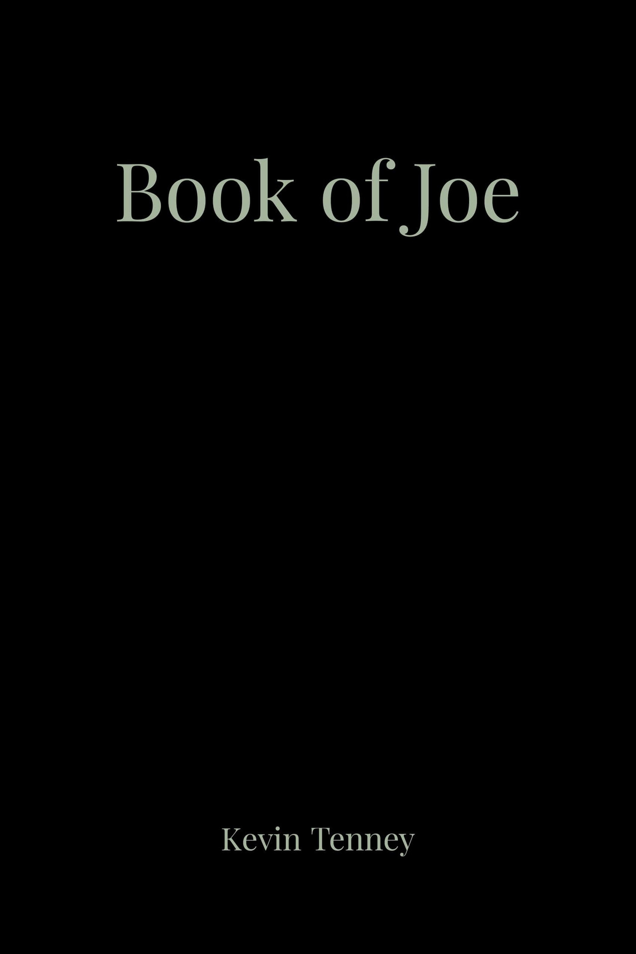 Book of Joe Backdrop
