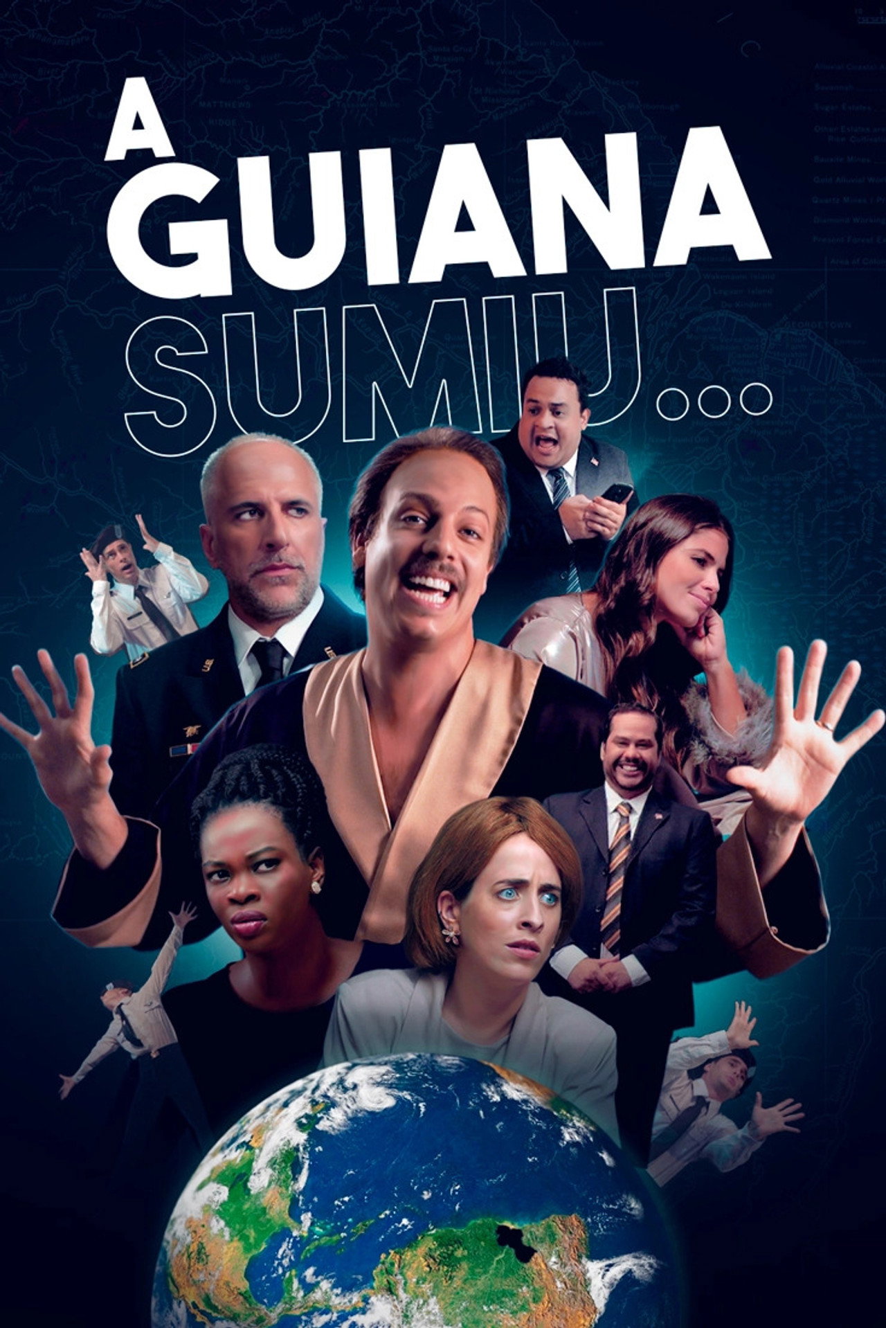 A Guiana Sumiu...