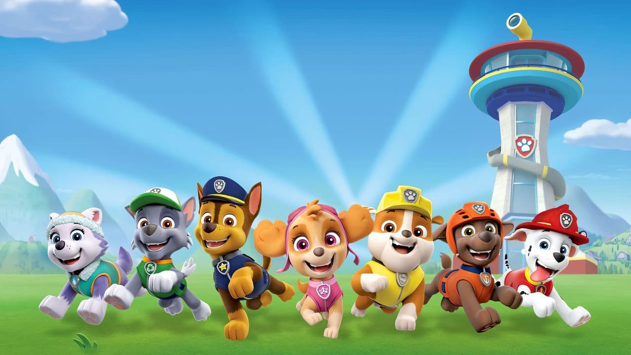 Scen från Nya äventyr med Paw Patrol