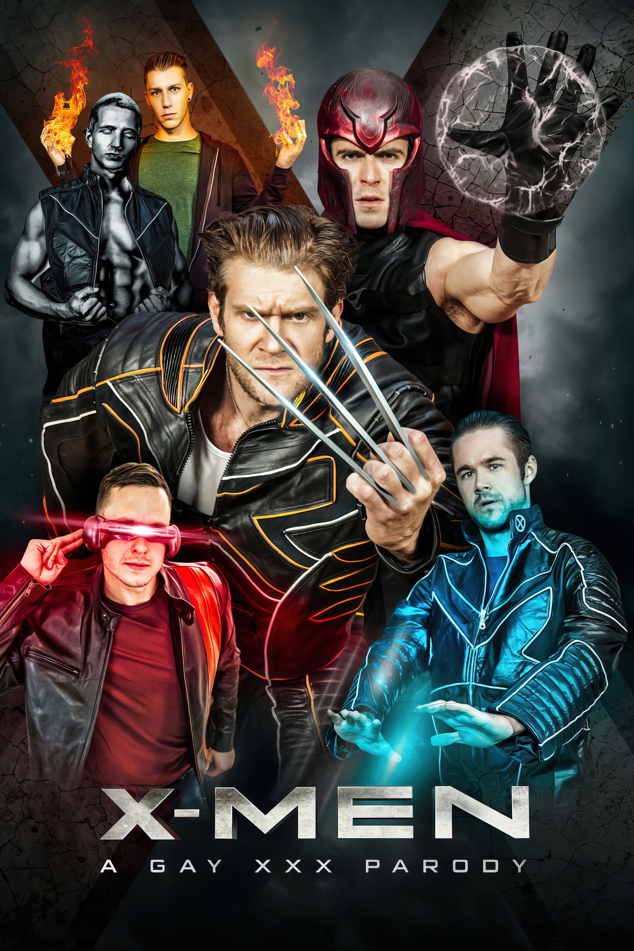 X-Men: A Gay XXX Parody filmaffisch