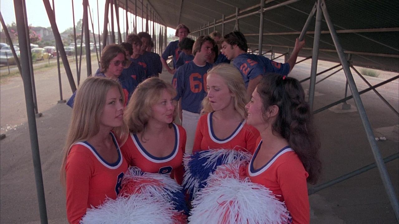 The Pom Pom Girls Backdrop Image