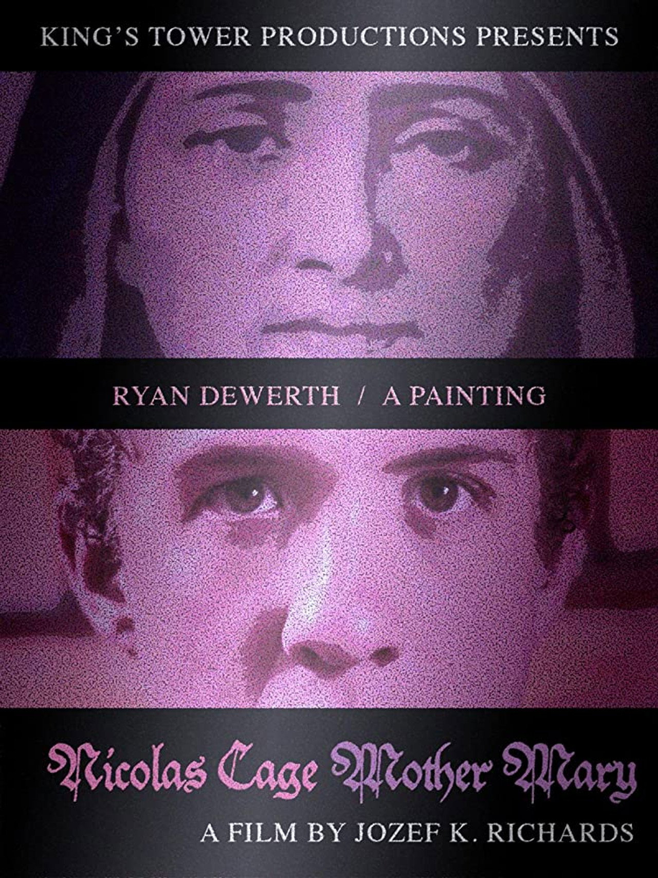 Nicolas Cage Mother Mary Backdrop