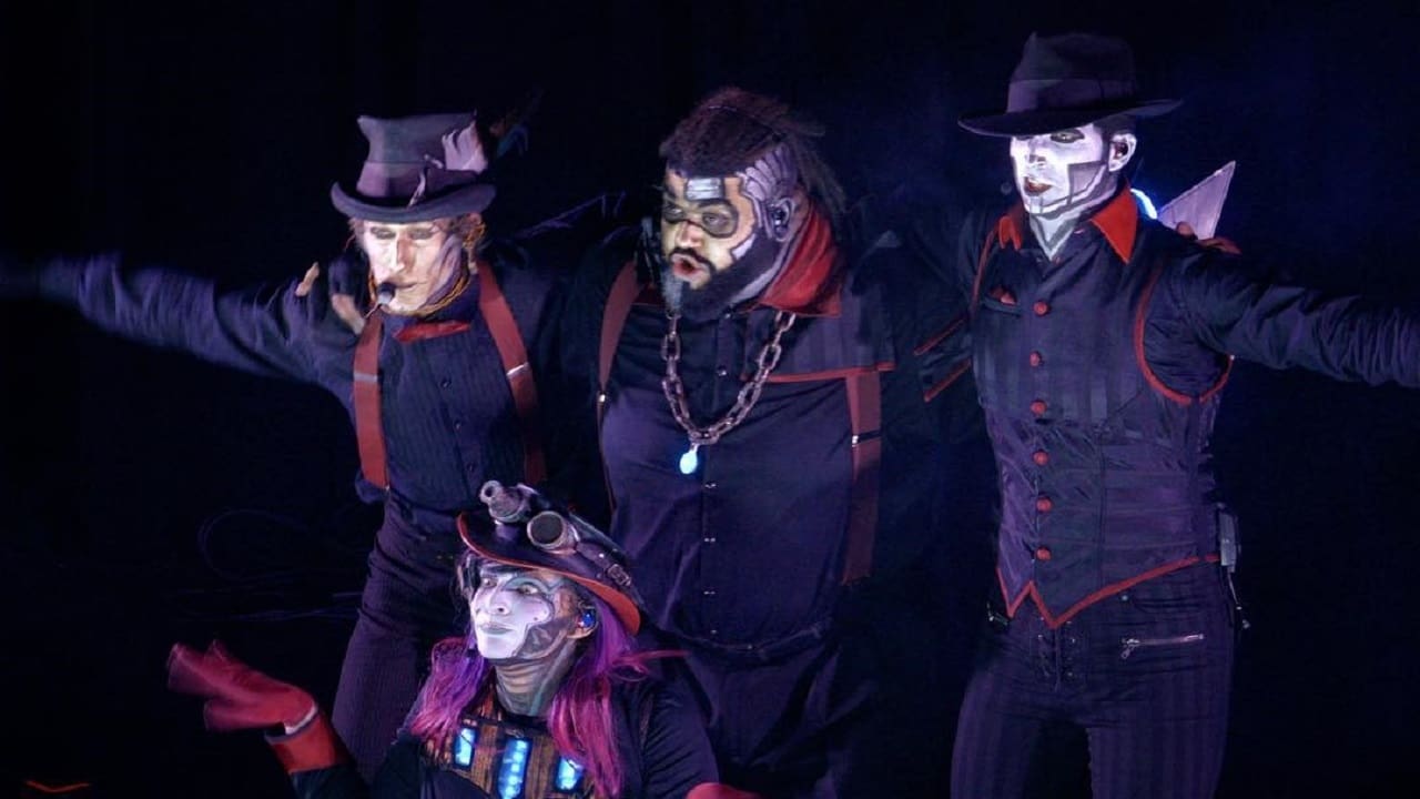 Steam Powered Giraffe: 10 Year Anniversary Show background