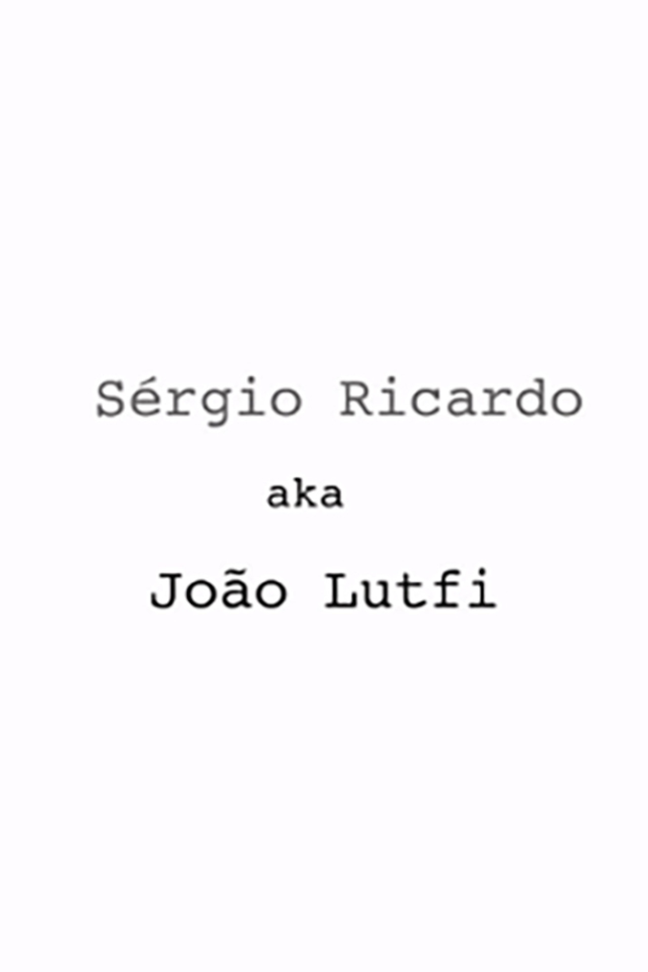 Sérgio Ricardo AKA João Lutfi Backdrop