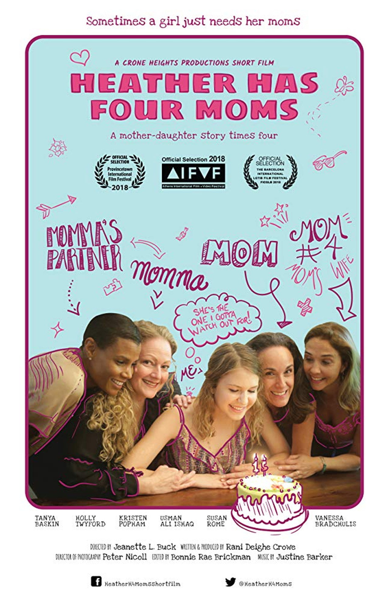 Heather Has Four Moms filmaffisch