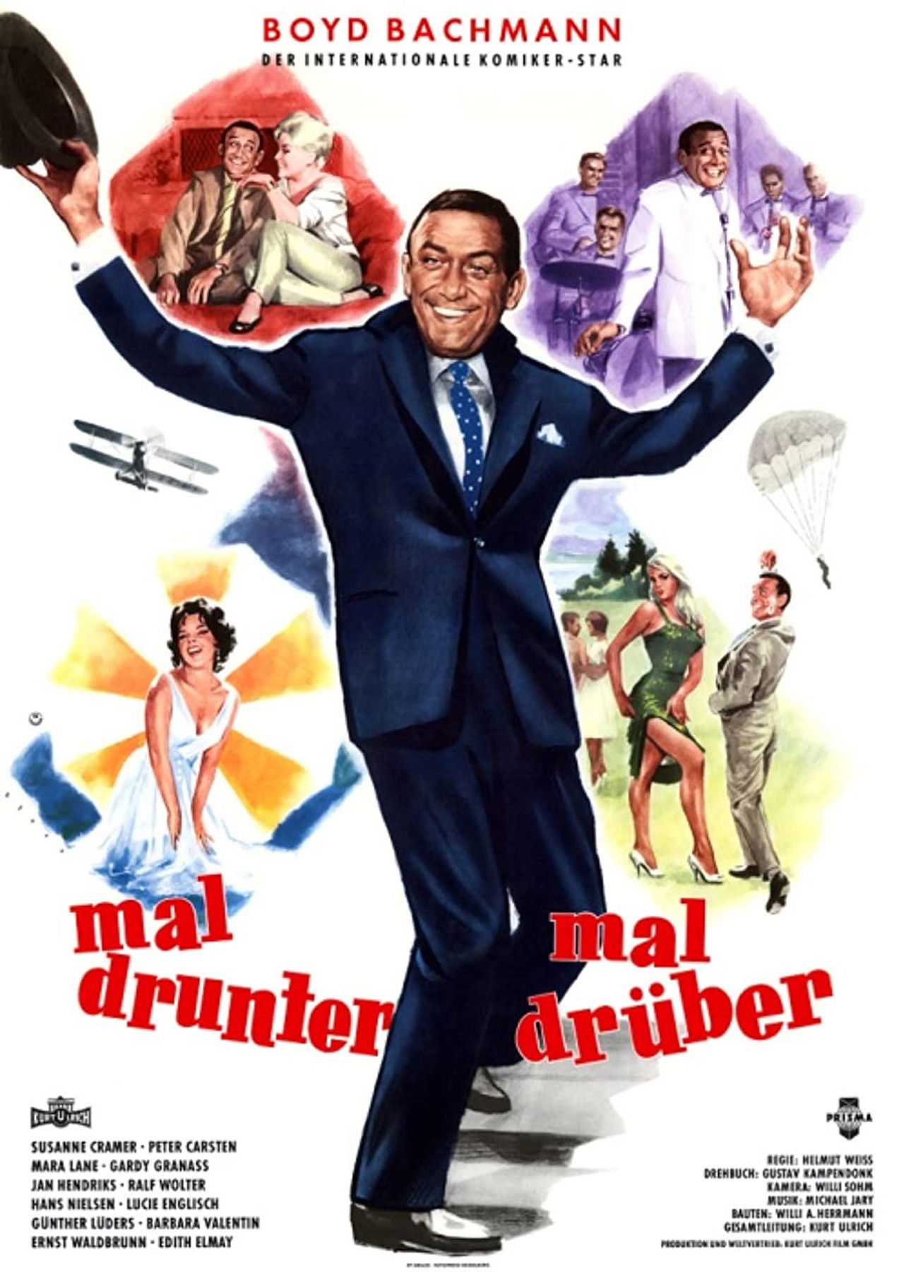 Mal drunter – mal drüber Backdrop