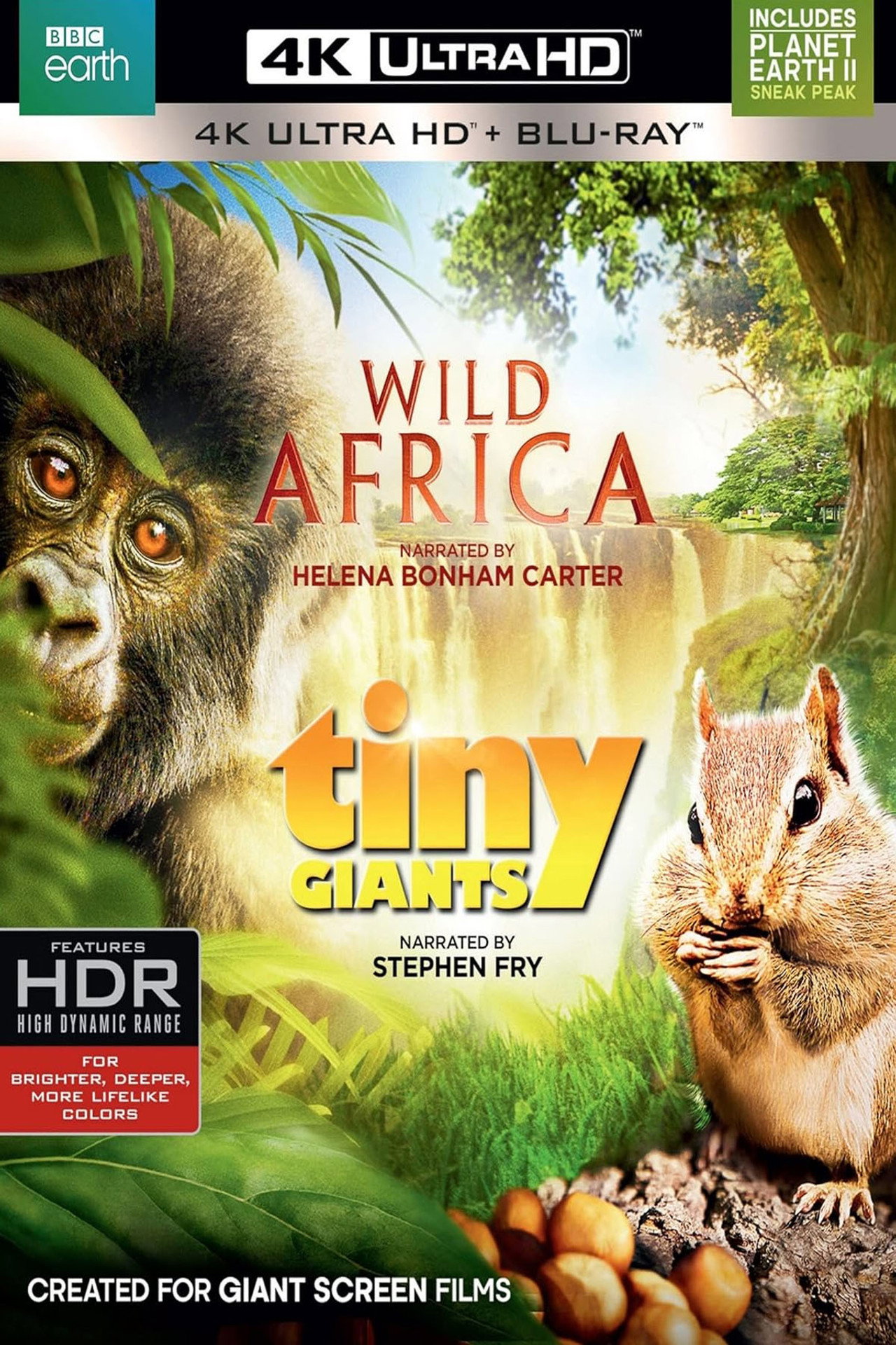 Wild Africa / Tiny Giants filmaffisch