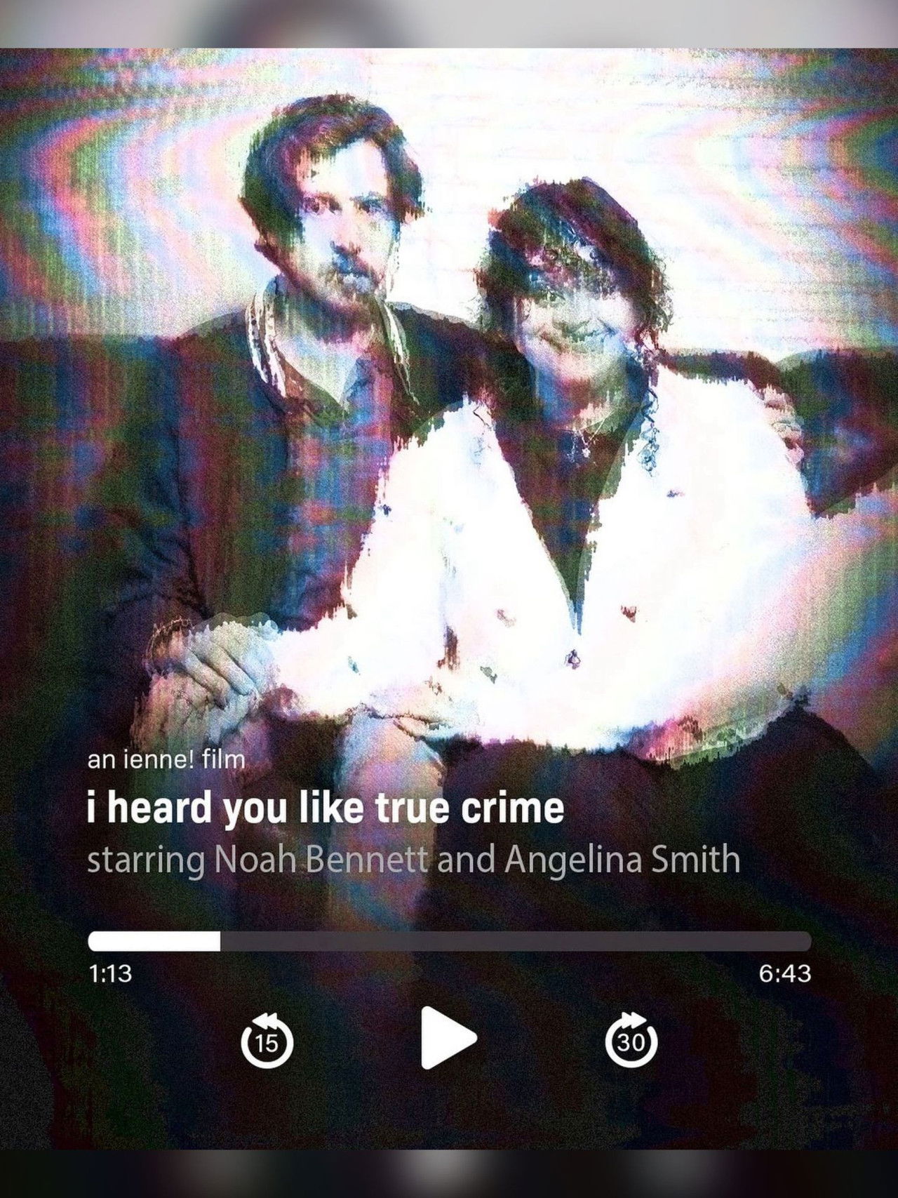 i heard you like true crime Backdrop