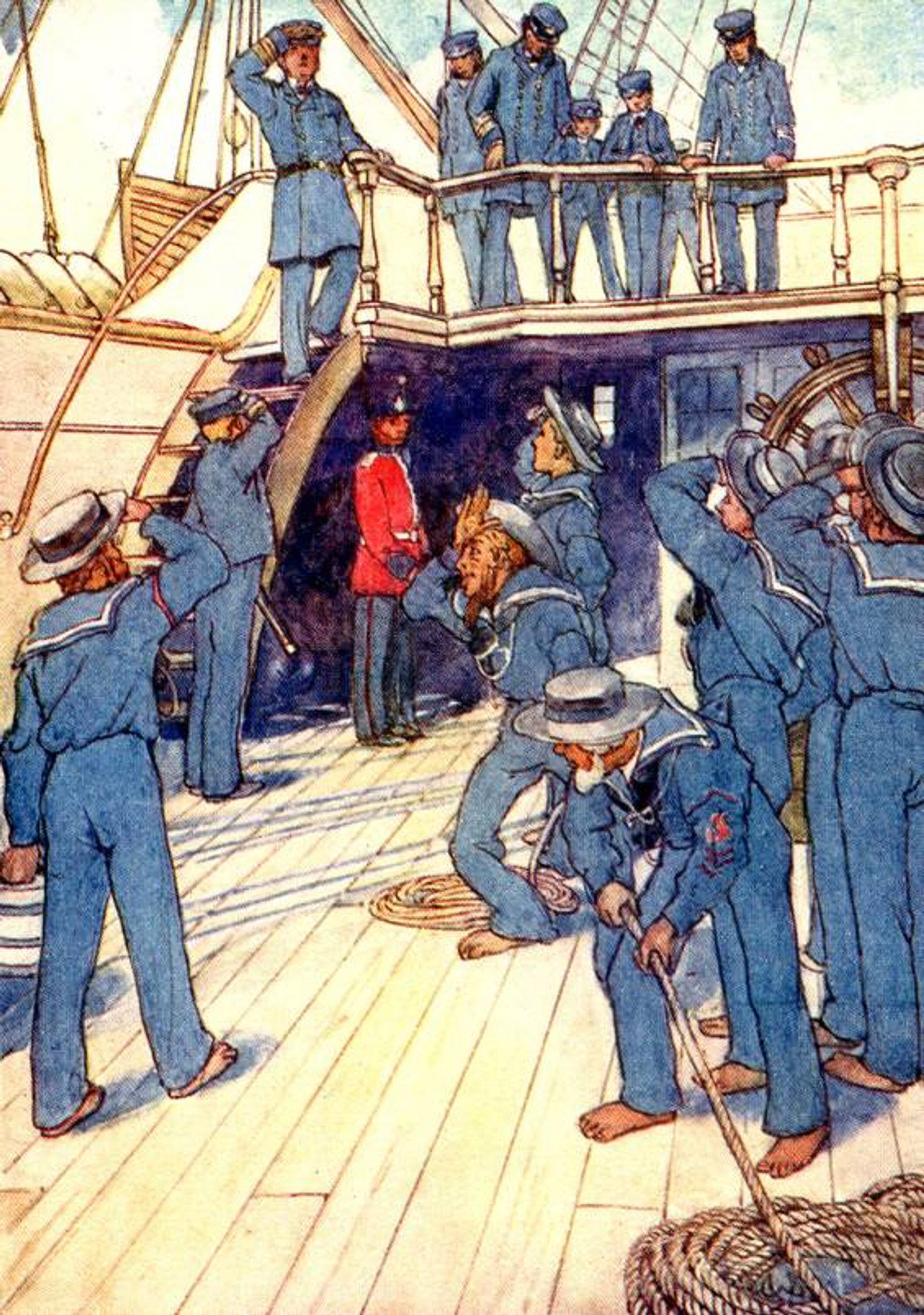 H.M.S. Pinafore Backdrop