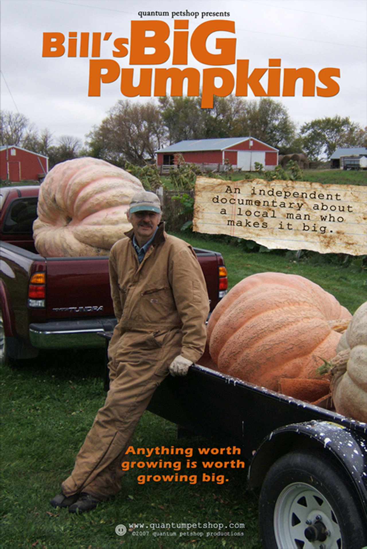 Bill's Big Pumpkins filmaffisch