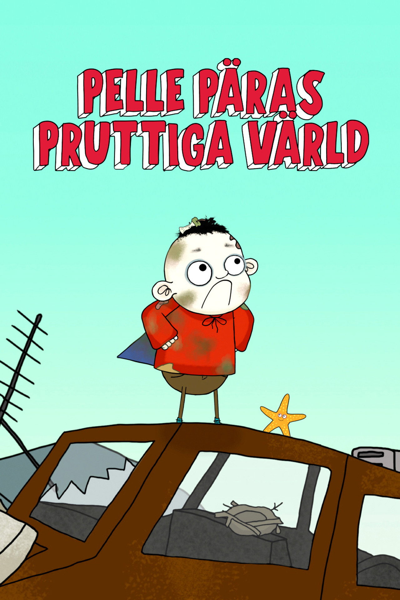 Pelle Päras pruttiga värld affisch
