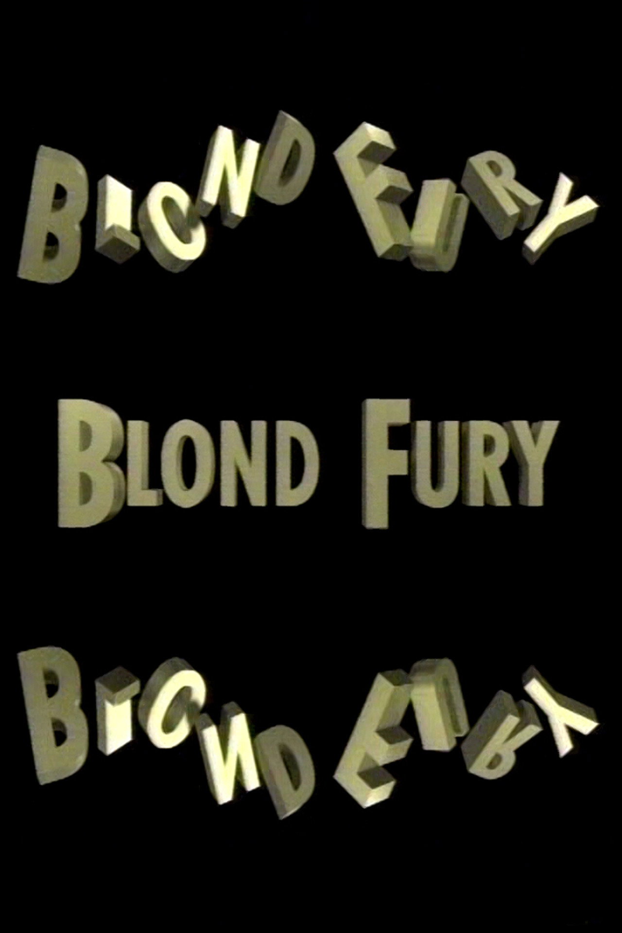 Blond Fury Backdrop