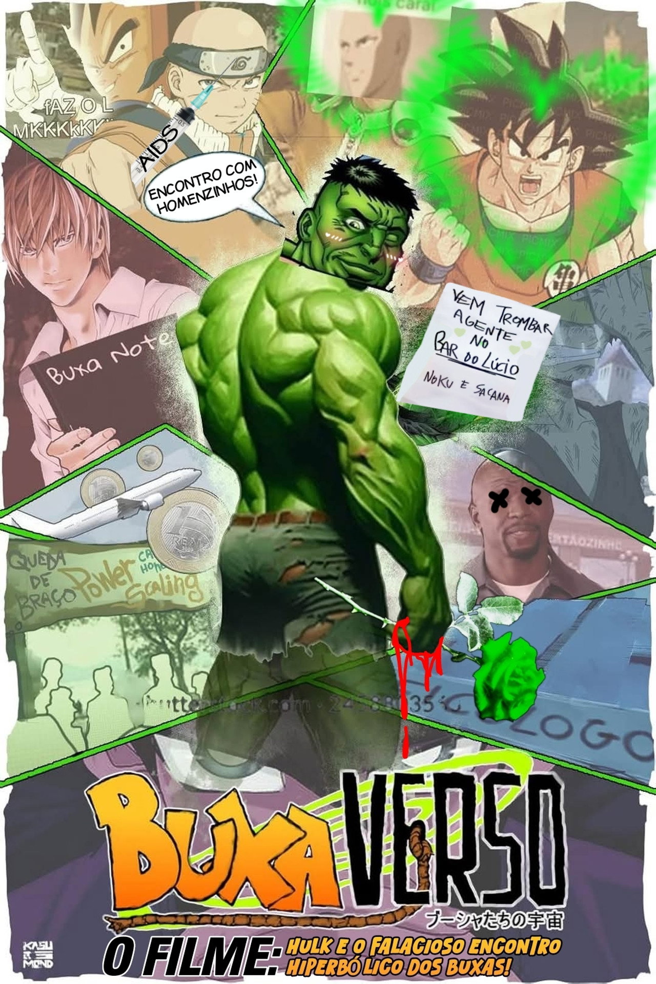 BUXAVERSO: O Filme — HULK e o FALACIOSO encontro HIPERBÓLICO dos BUXAS!