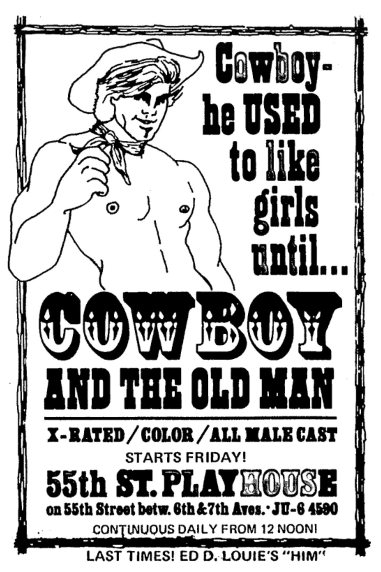 Hollywood Cowboy filmaffisch