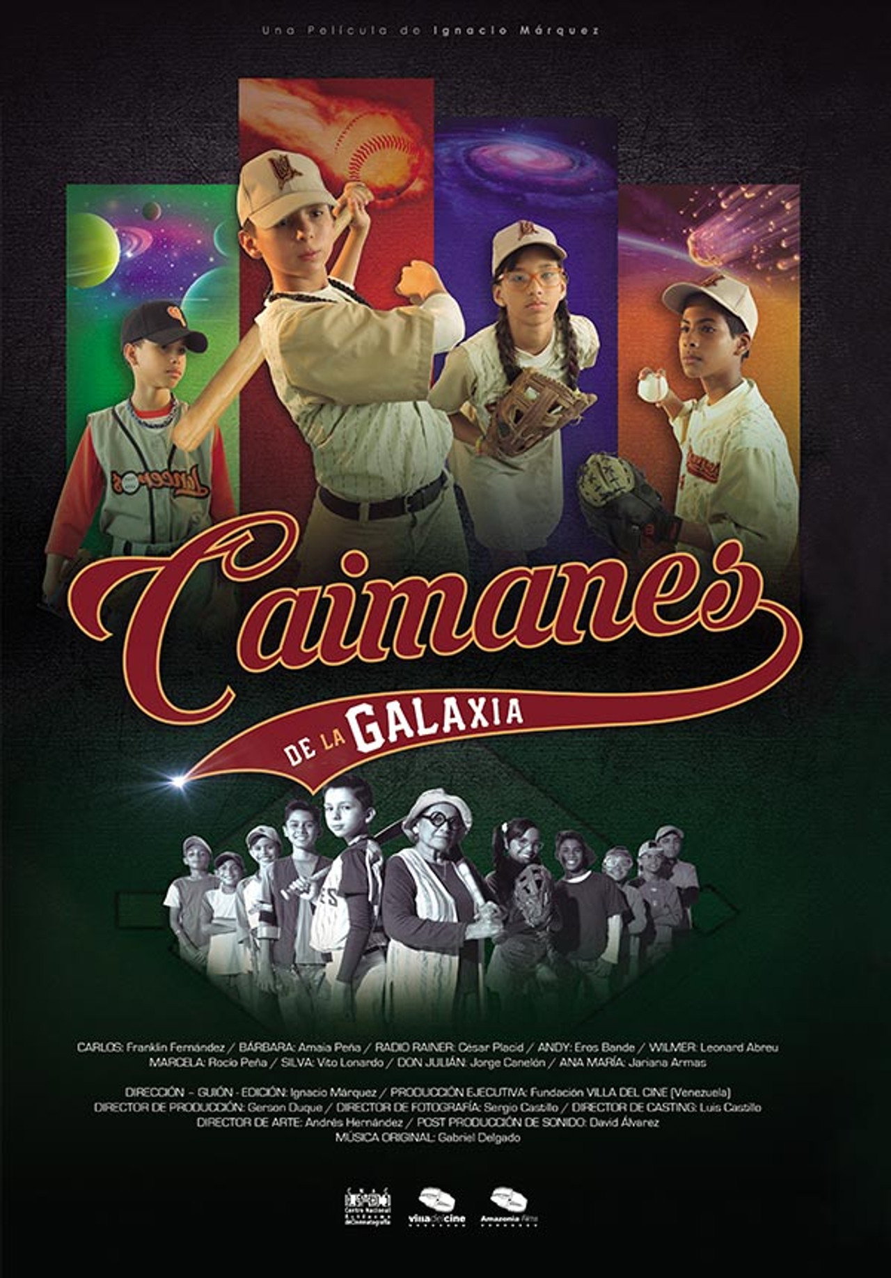 Caimanes de la Galaxia filmaffisch