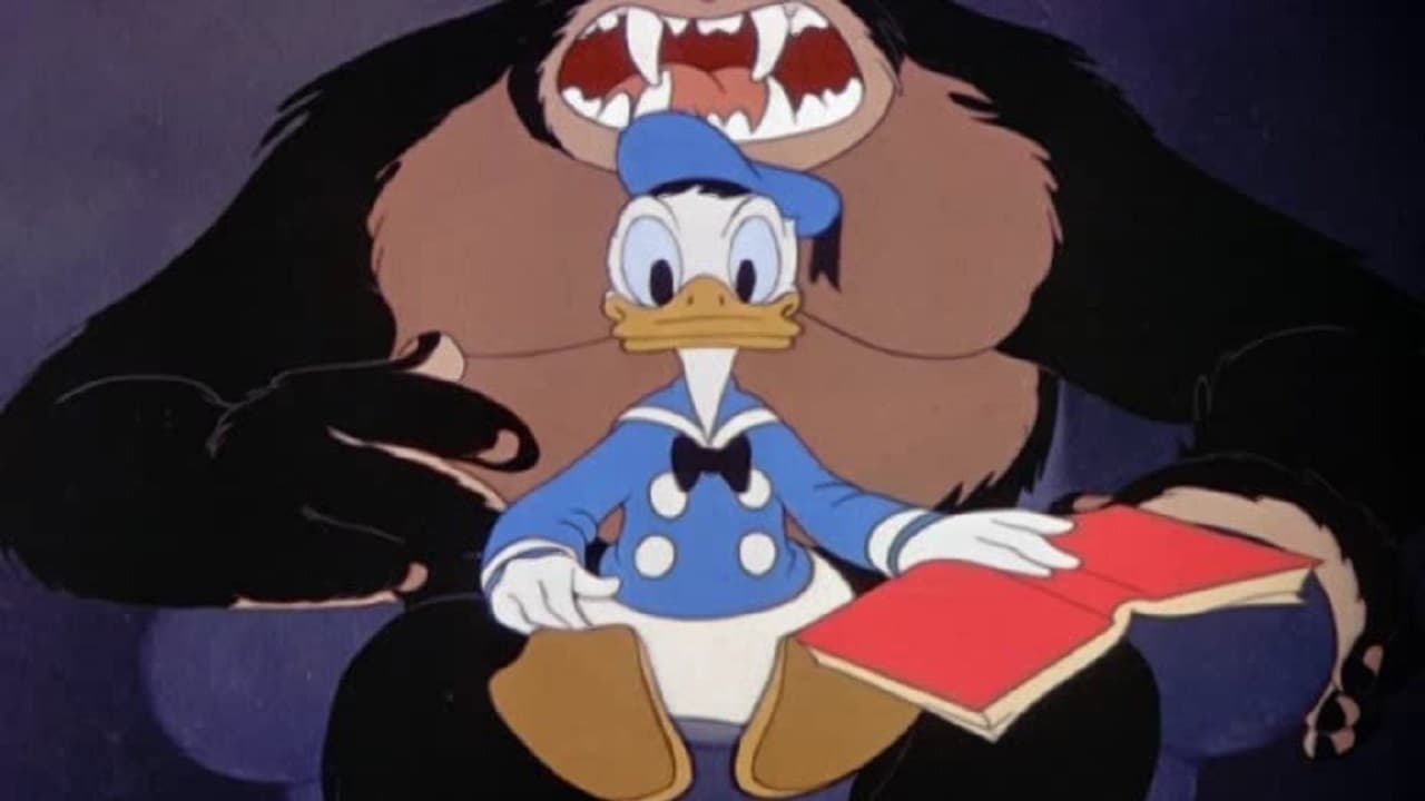 Donald Duck and the Gorilla Backdrop Image