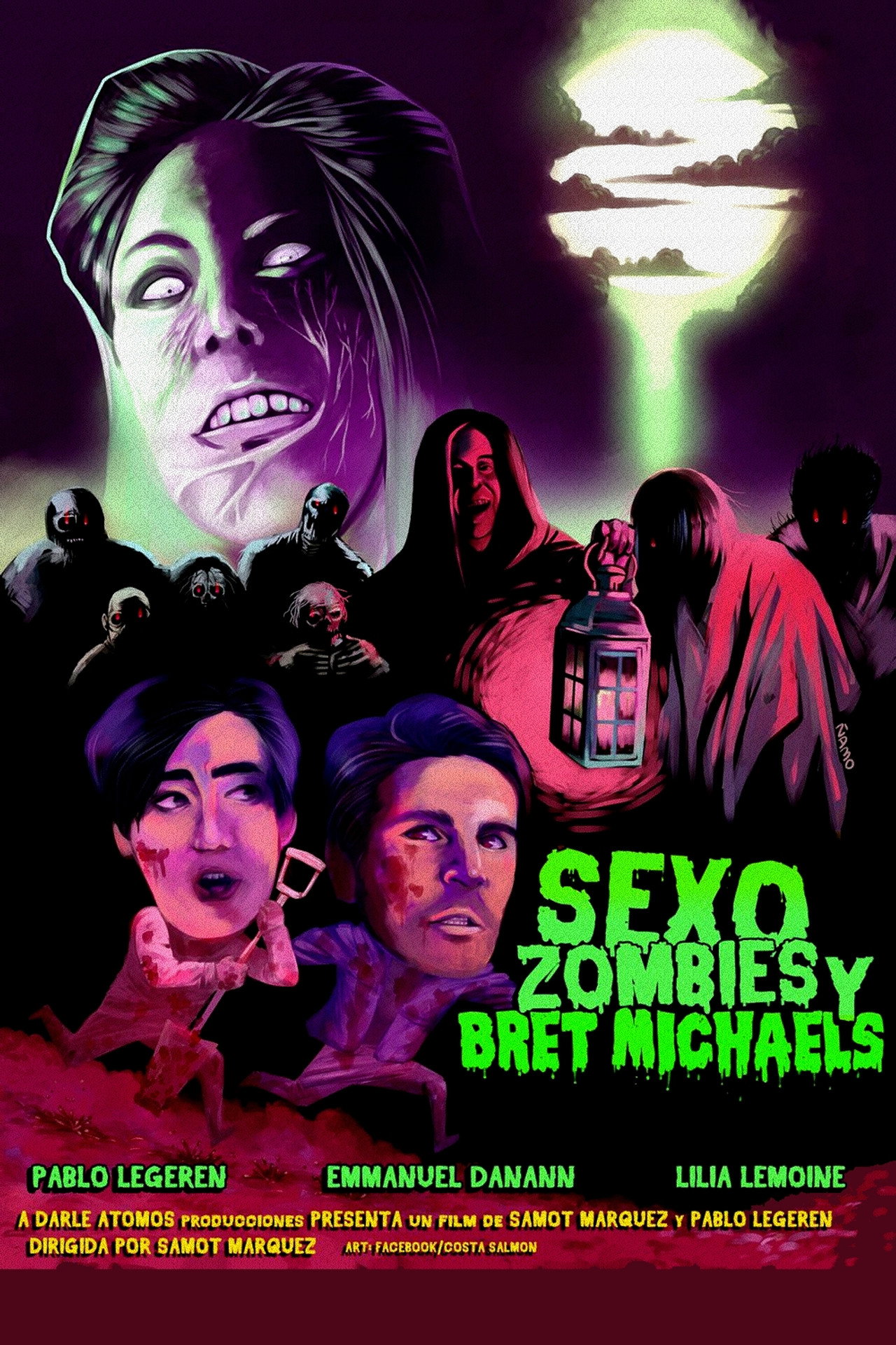 Sexo, zombies y Bret Michaels filmaffisch