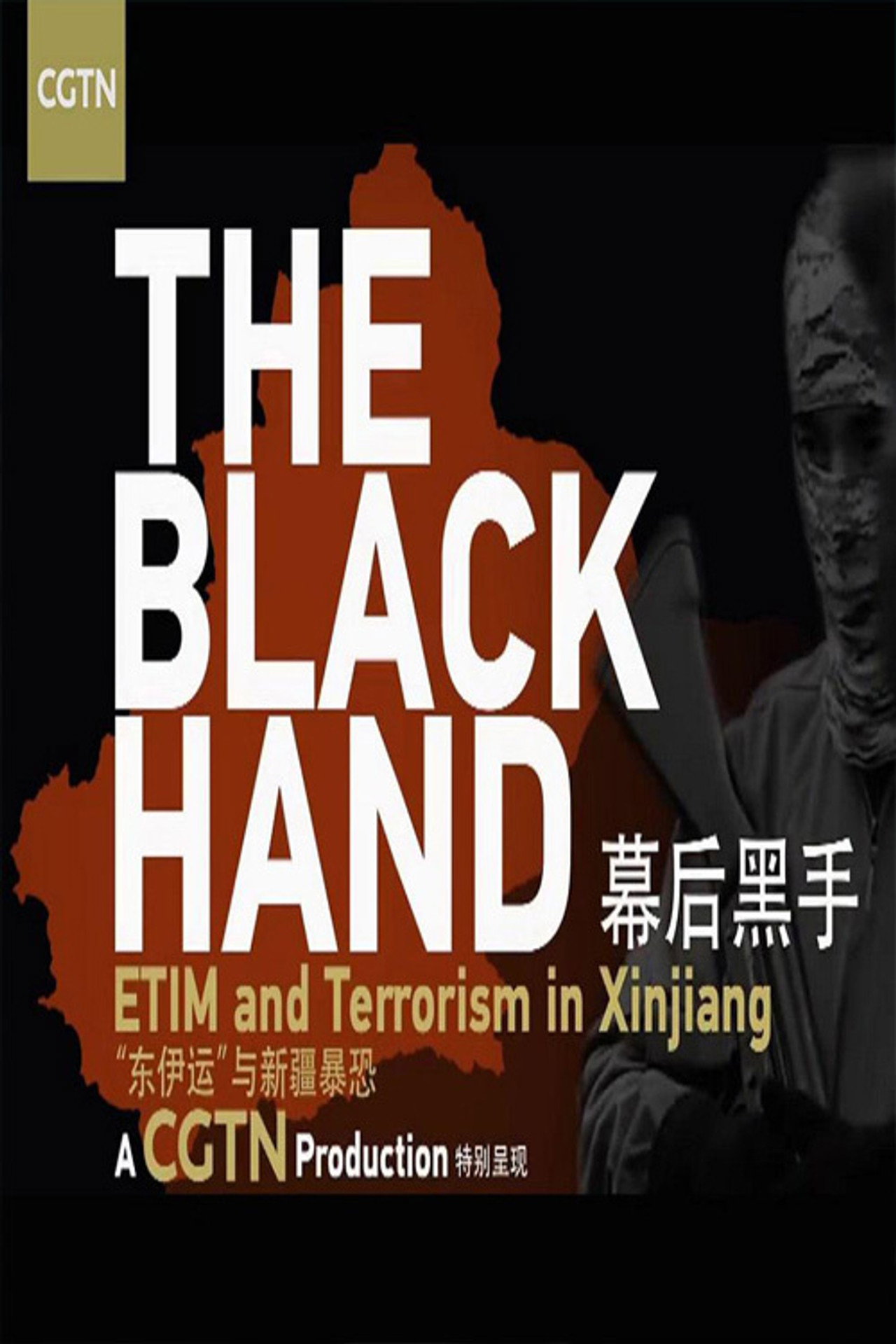 The black hand — ETIM and terrorism in Xinjiang poster