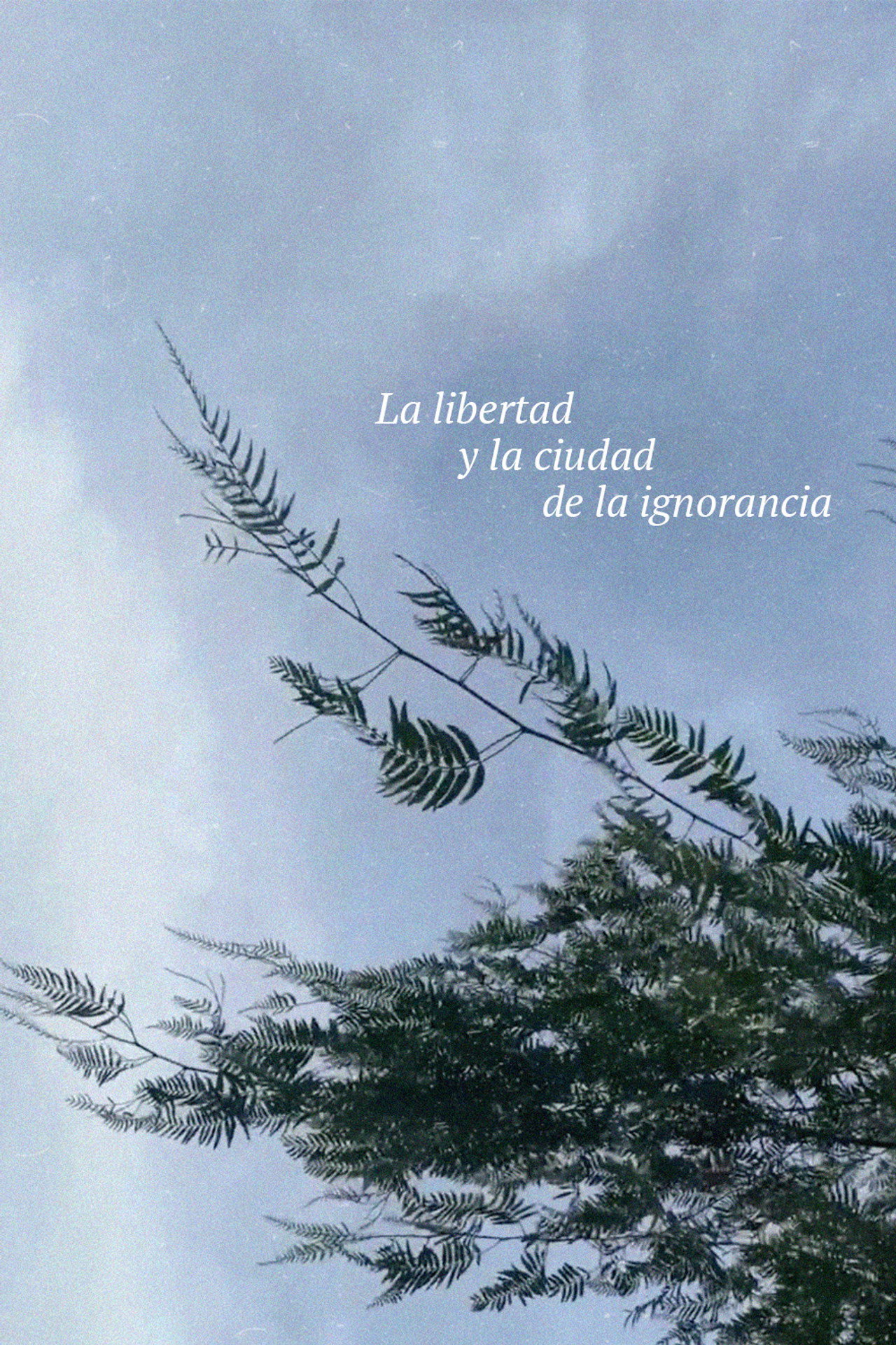 La libertad y la ciudad de la ignorancia filmaffisch