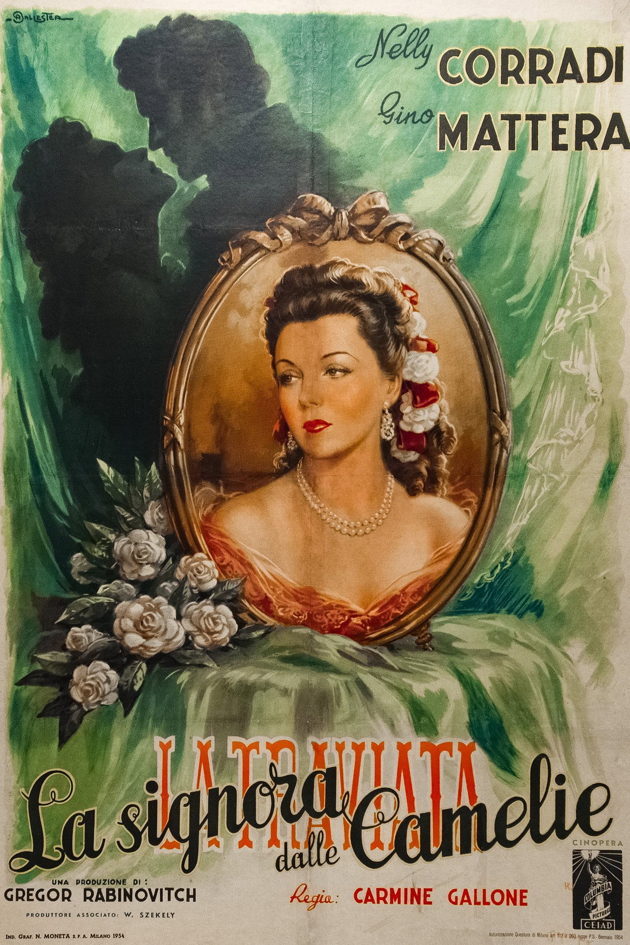 La signora dalle camelie filmaffisch