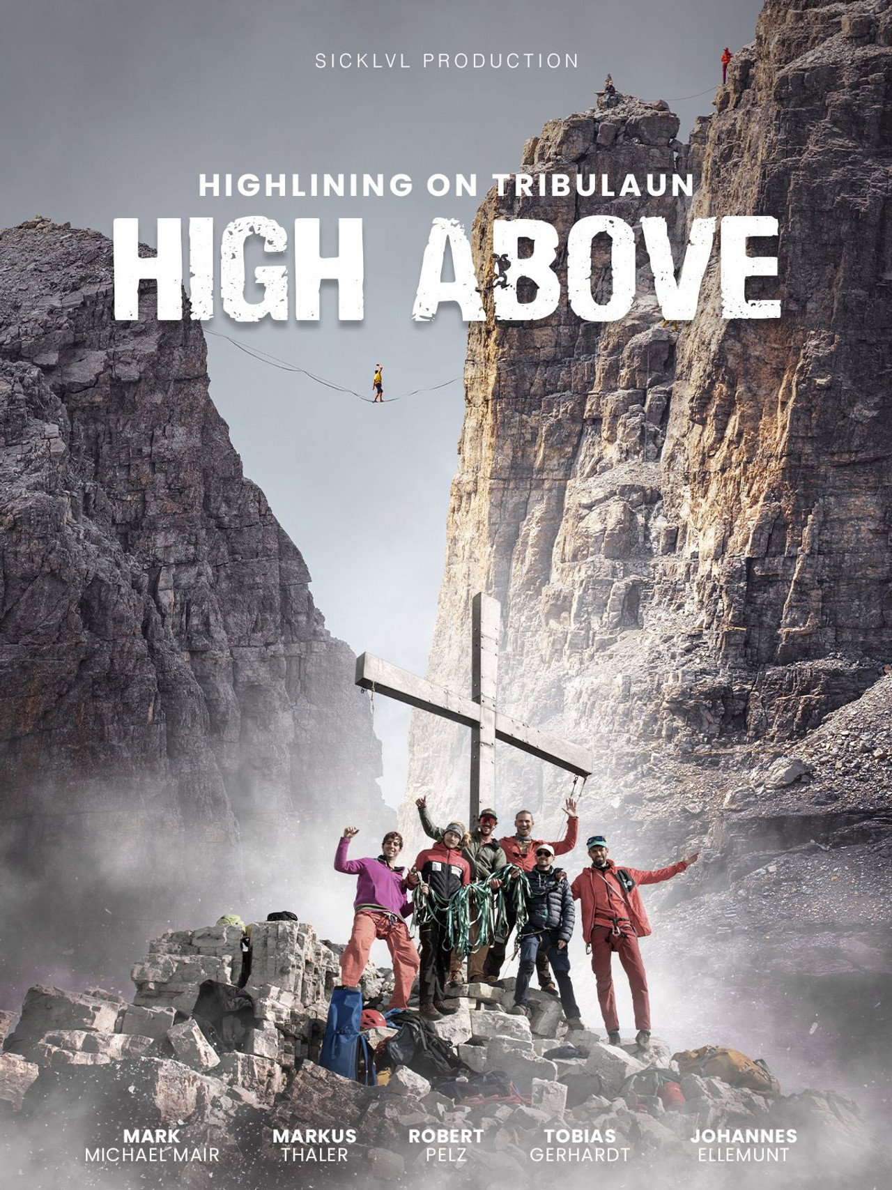 High Above: Highlining on Tribulaun poster