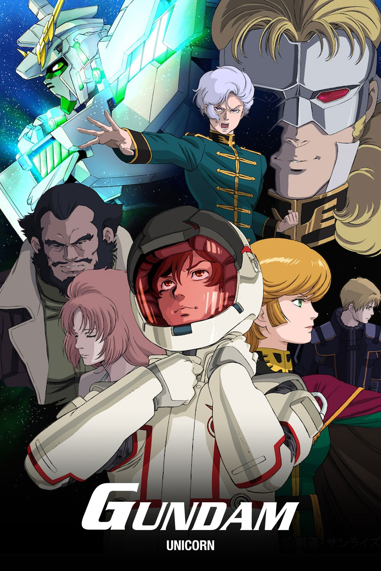 Mobile Suit Gundam Unicorn VI - Two Worlds, Two Tomorrows filmaffisch