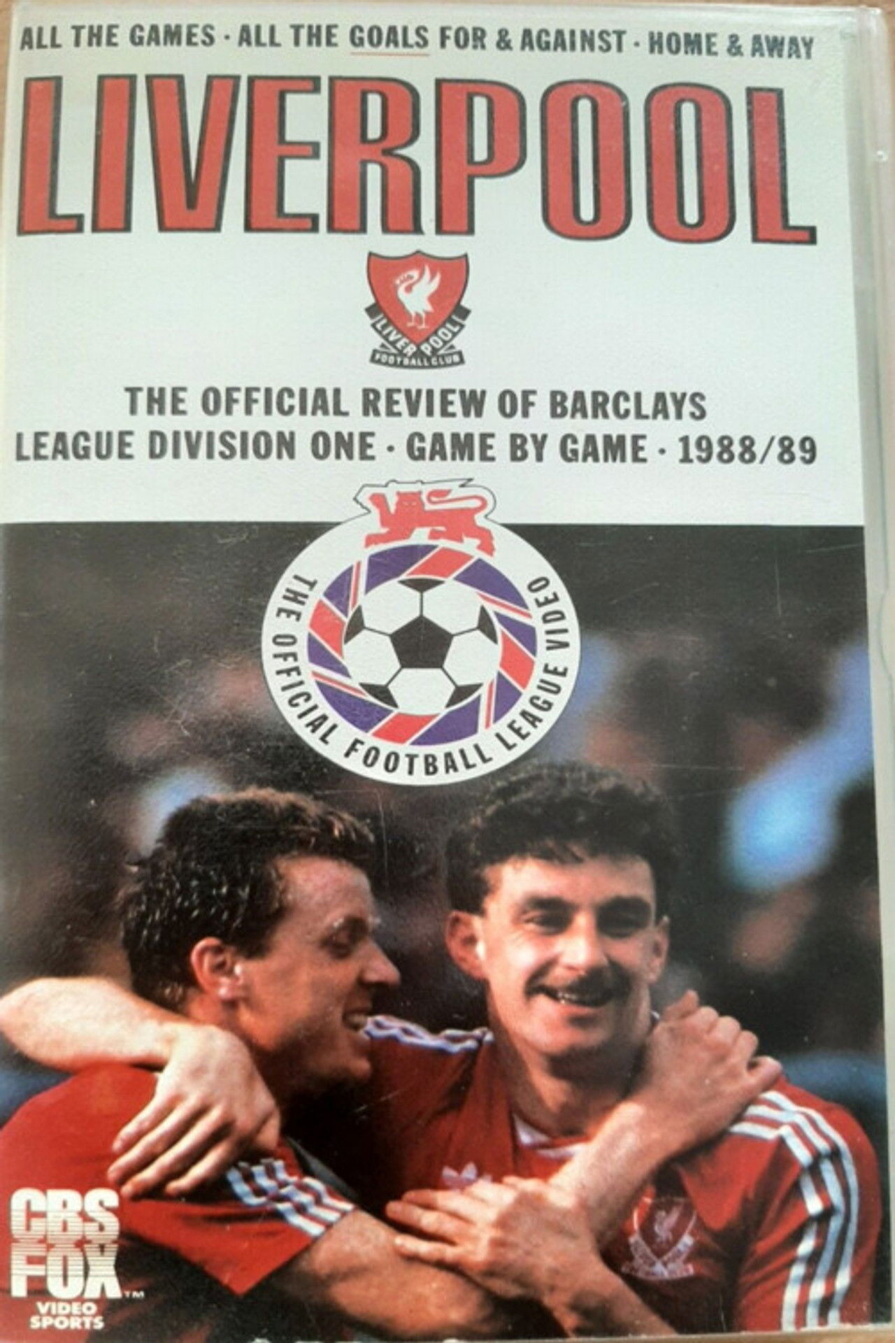 Liverpool F.C. - Official Season Review 1988-89 Backdrop