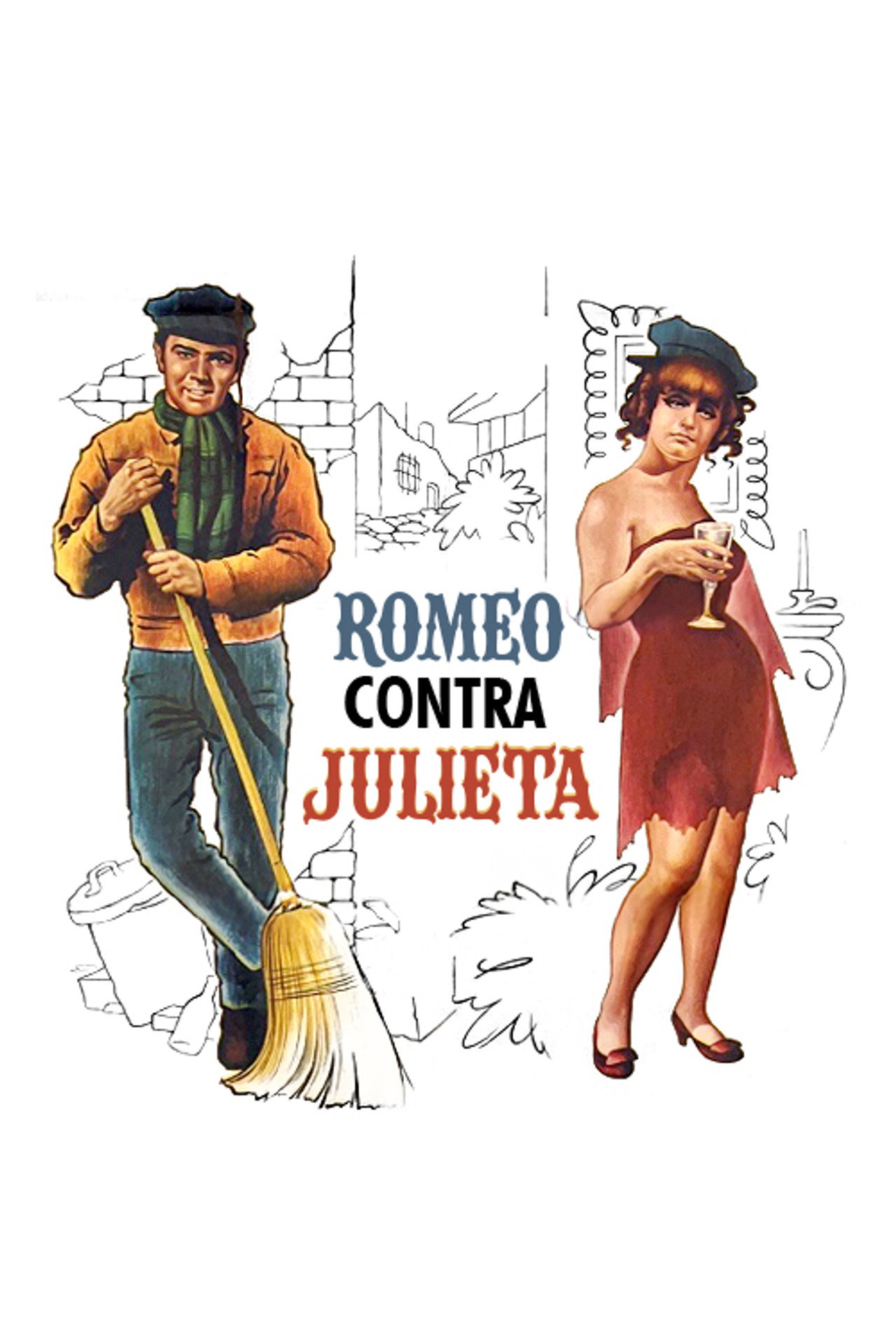 Romeo contra Julieta filmaffisch