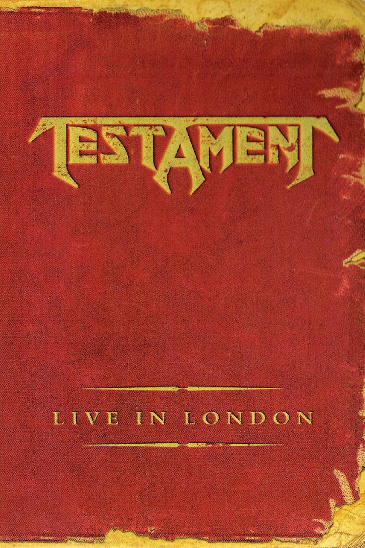 Testament: Live in London filmaffisch