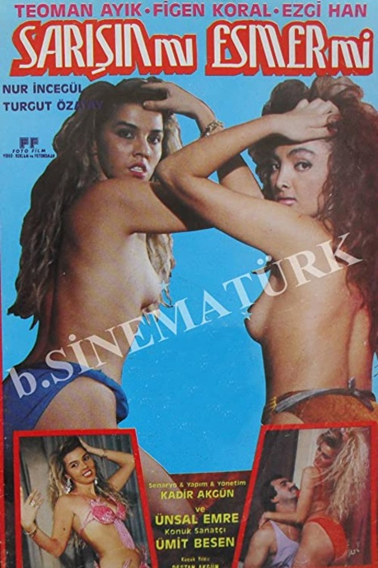 Sarisin mi Esmer mi filmaffisch