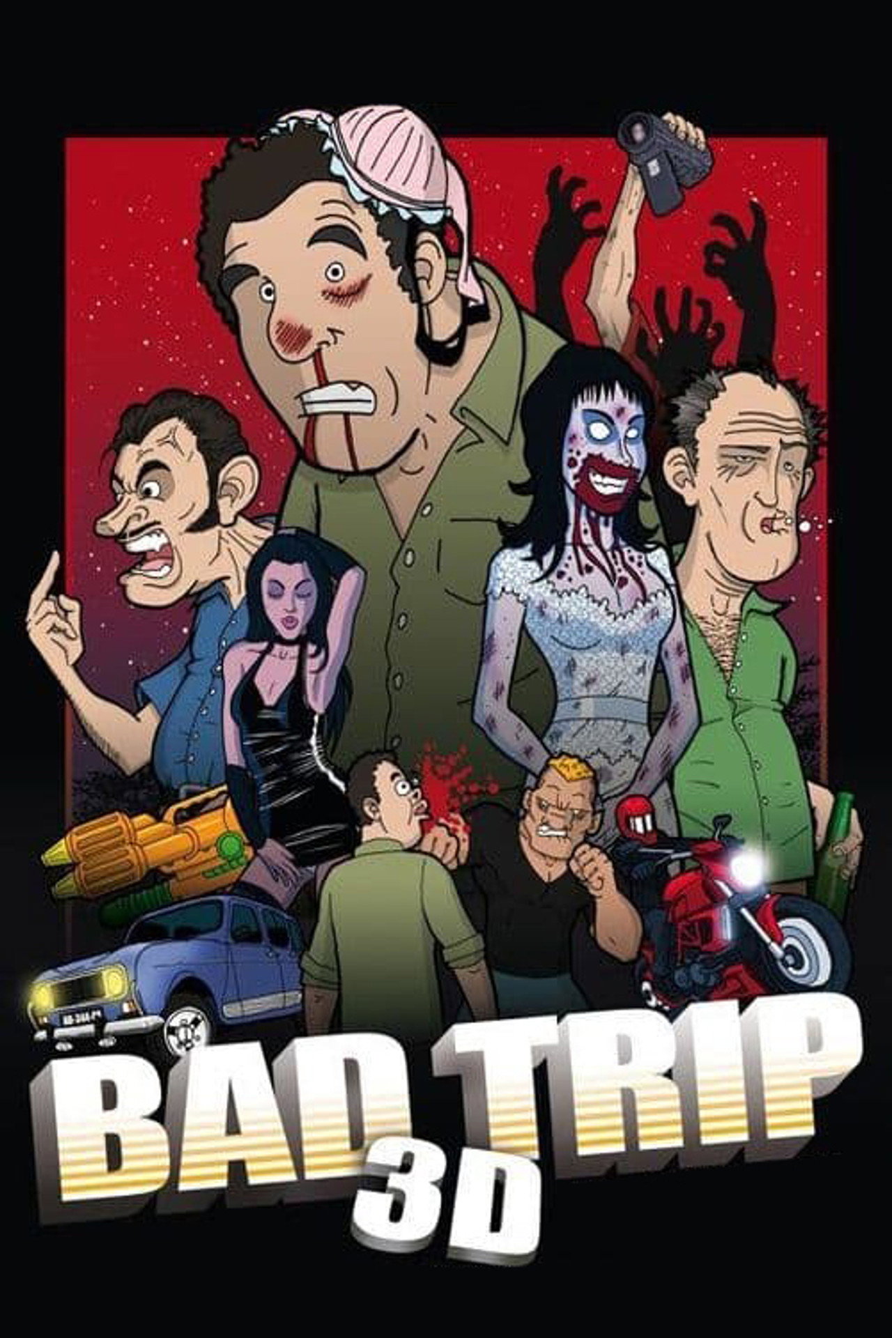 Bad Trip 3D filmaffisch