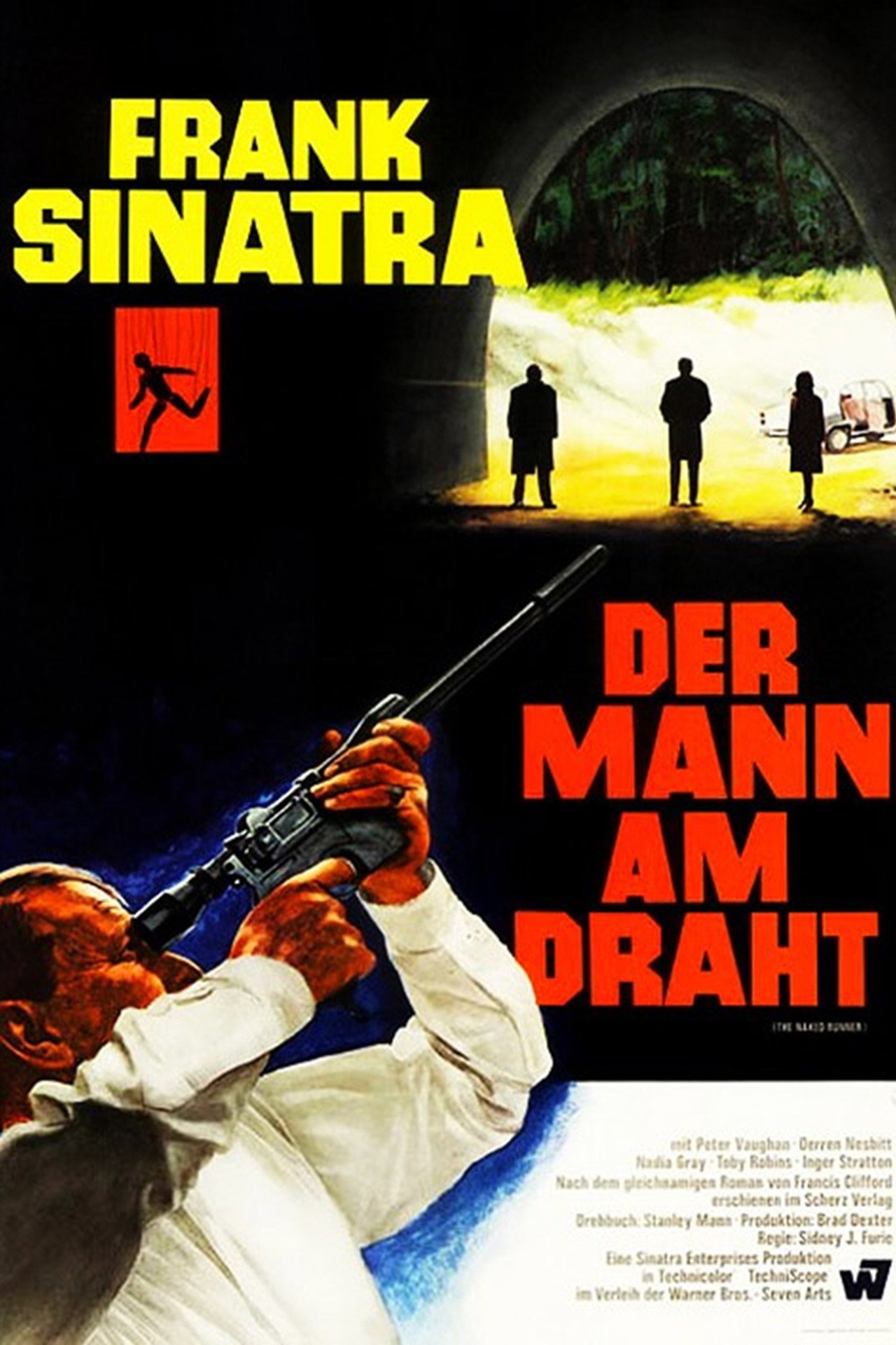 Mann am Draht