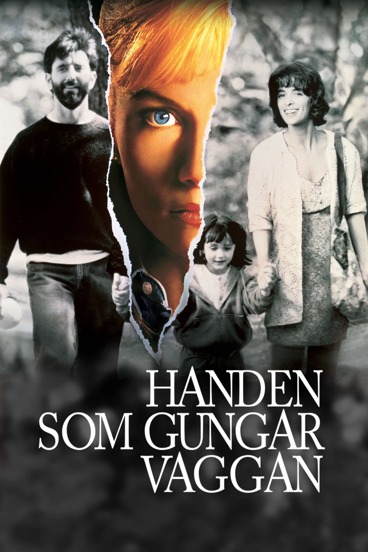 Handen som gungar vaggan filmaffisch