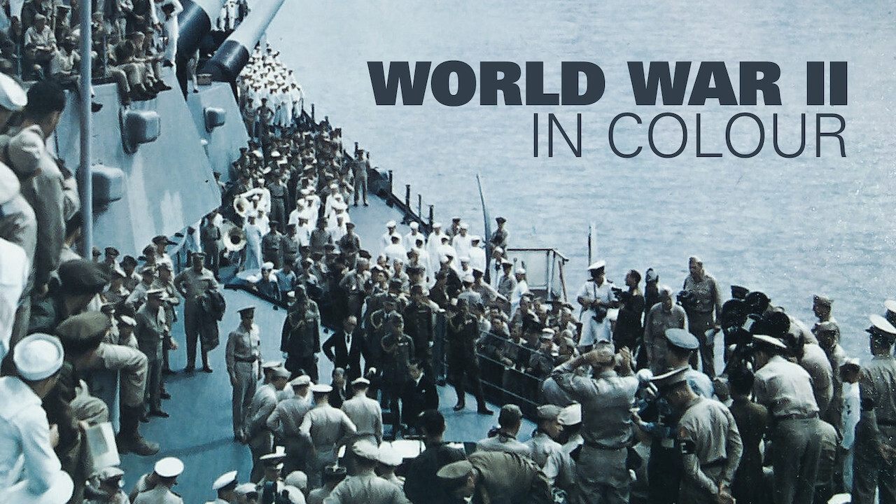 World War II in Colour background