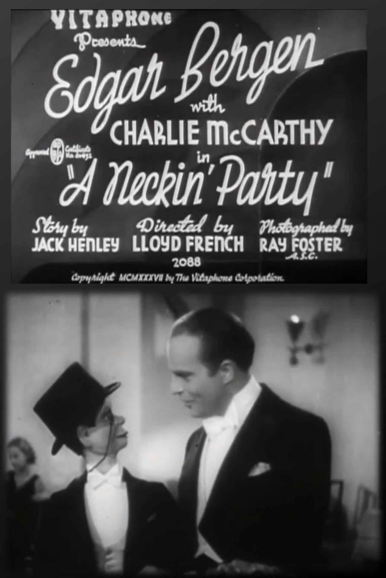 A Neckin' Party poster