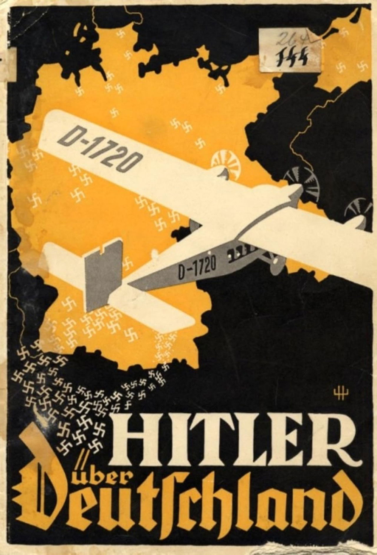 Hitler's Flight Over Germany Backdrop