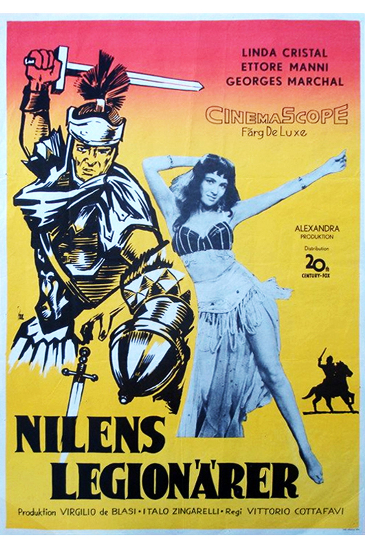 Le legioni di Cleopatra filmaffisch