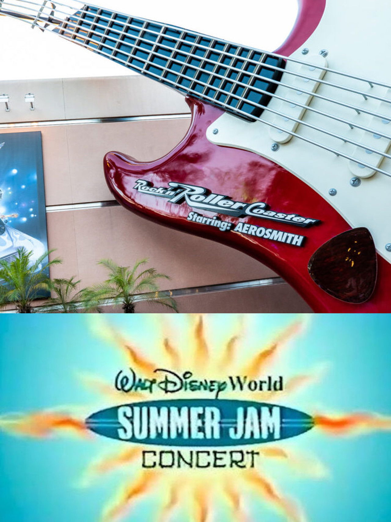 Walt Disney World Summer Jam Concert 2001 Backdrop