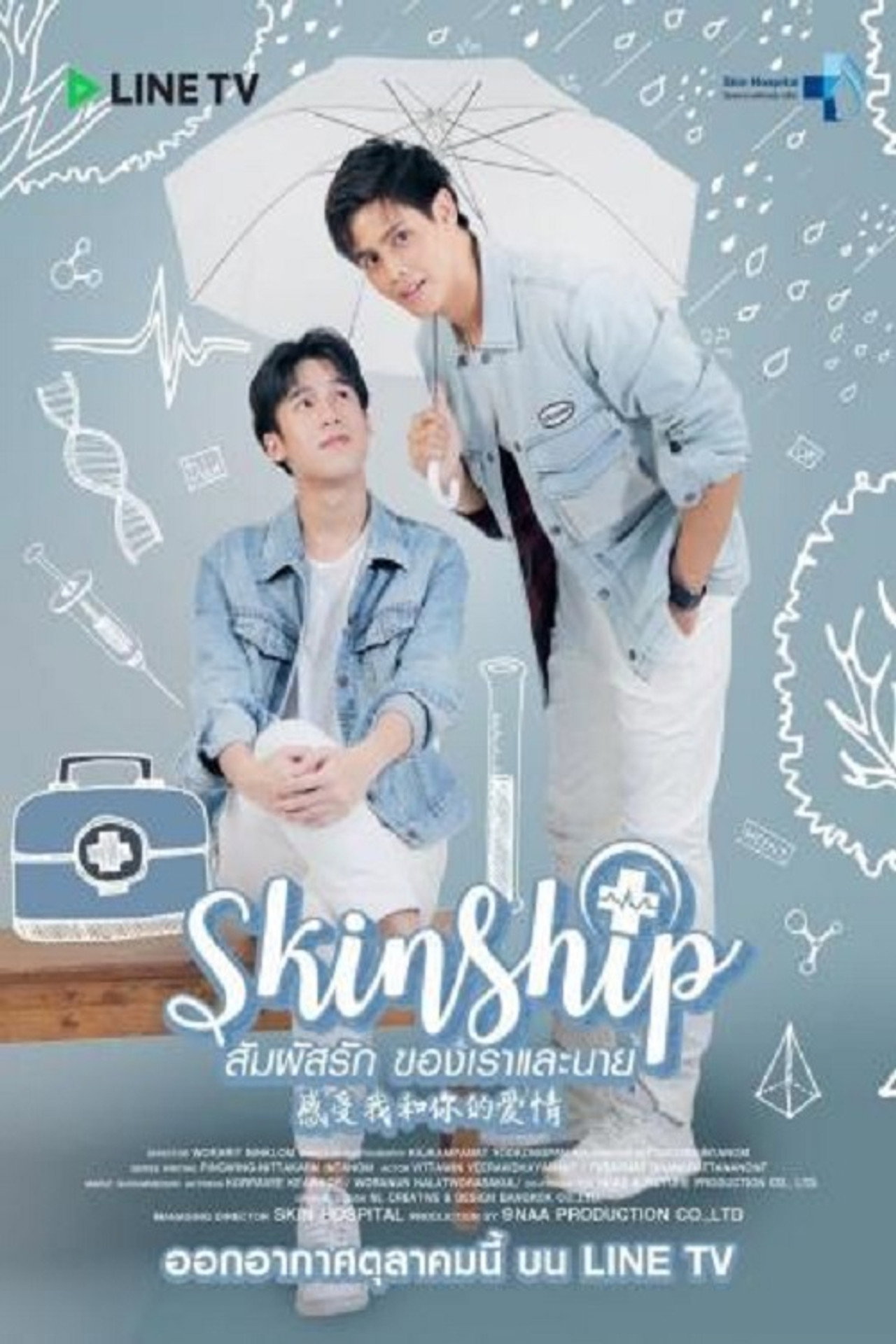 สัมผัสรักของเราและนาย affisch