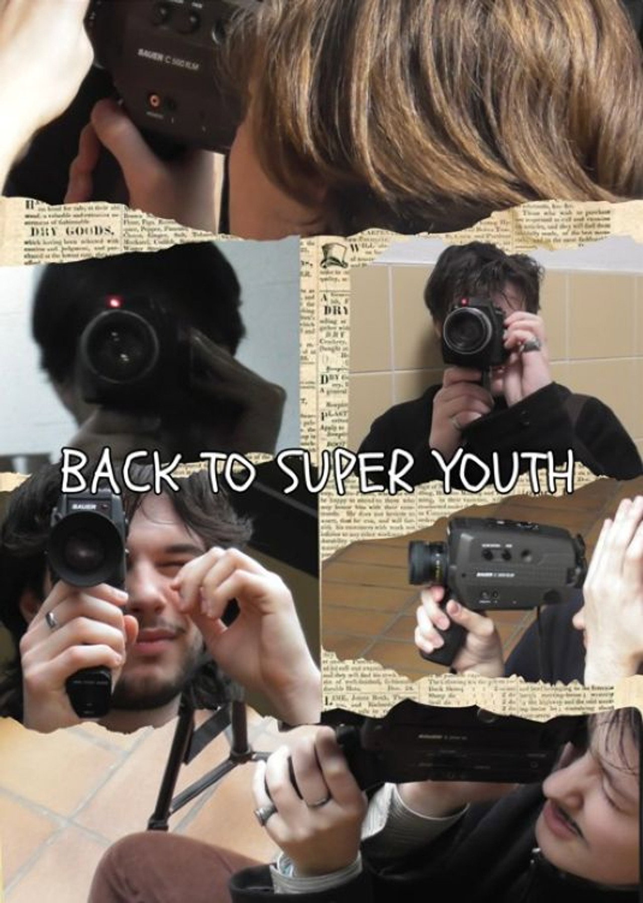 Back To Super Youth Backdrop