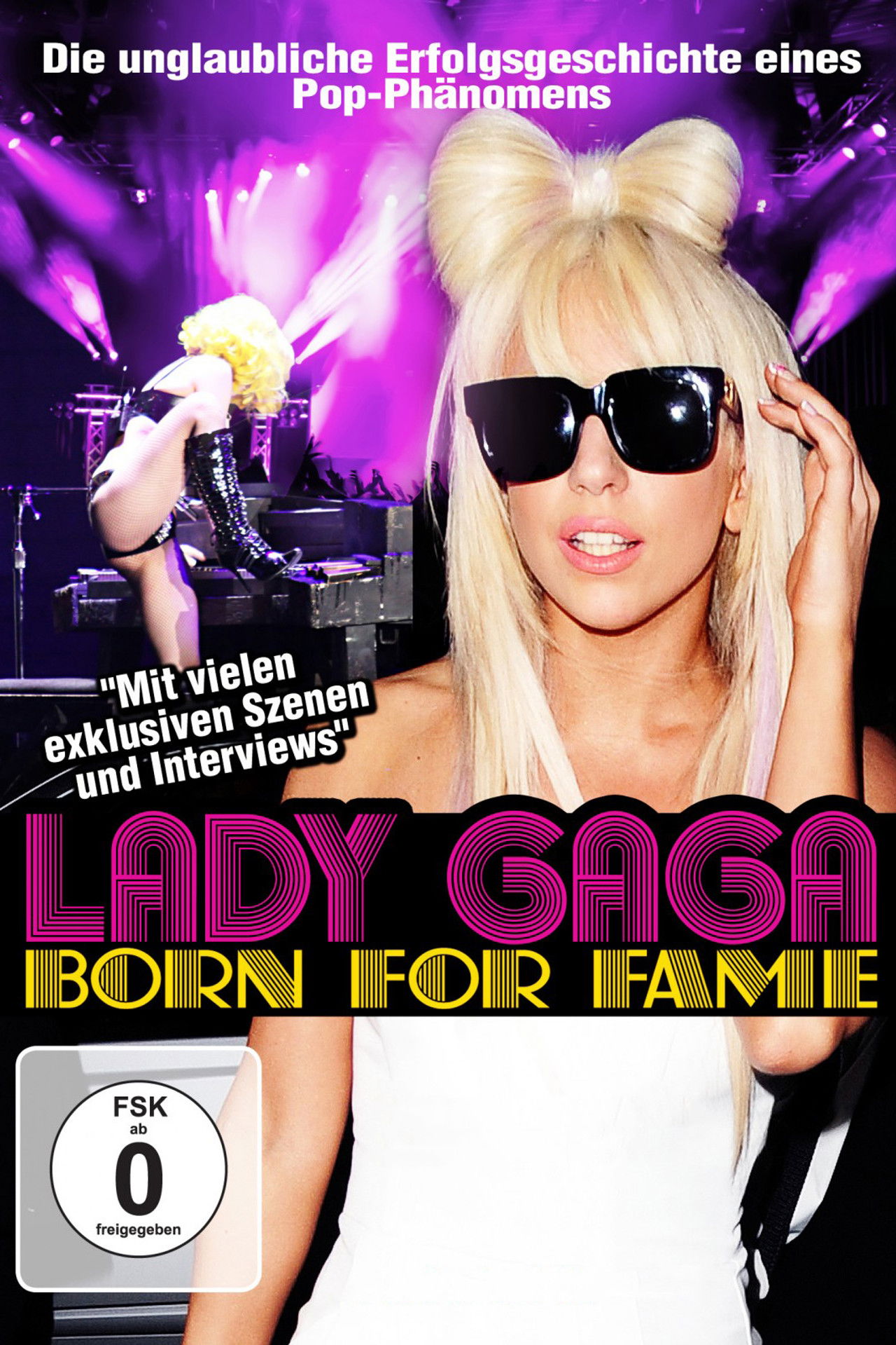 Lady Gaga: Born for Fame Backdrop